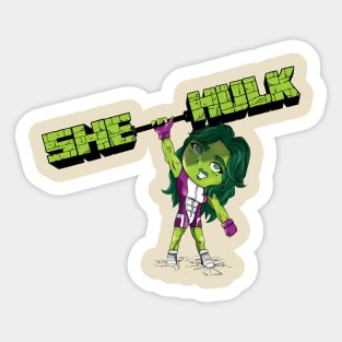 She-Hulk Gains Sticker